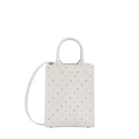 Furla Opportunity Mini Tote - White and Pink