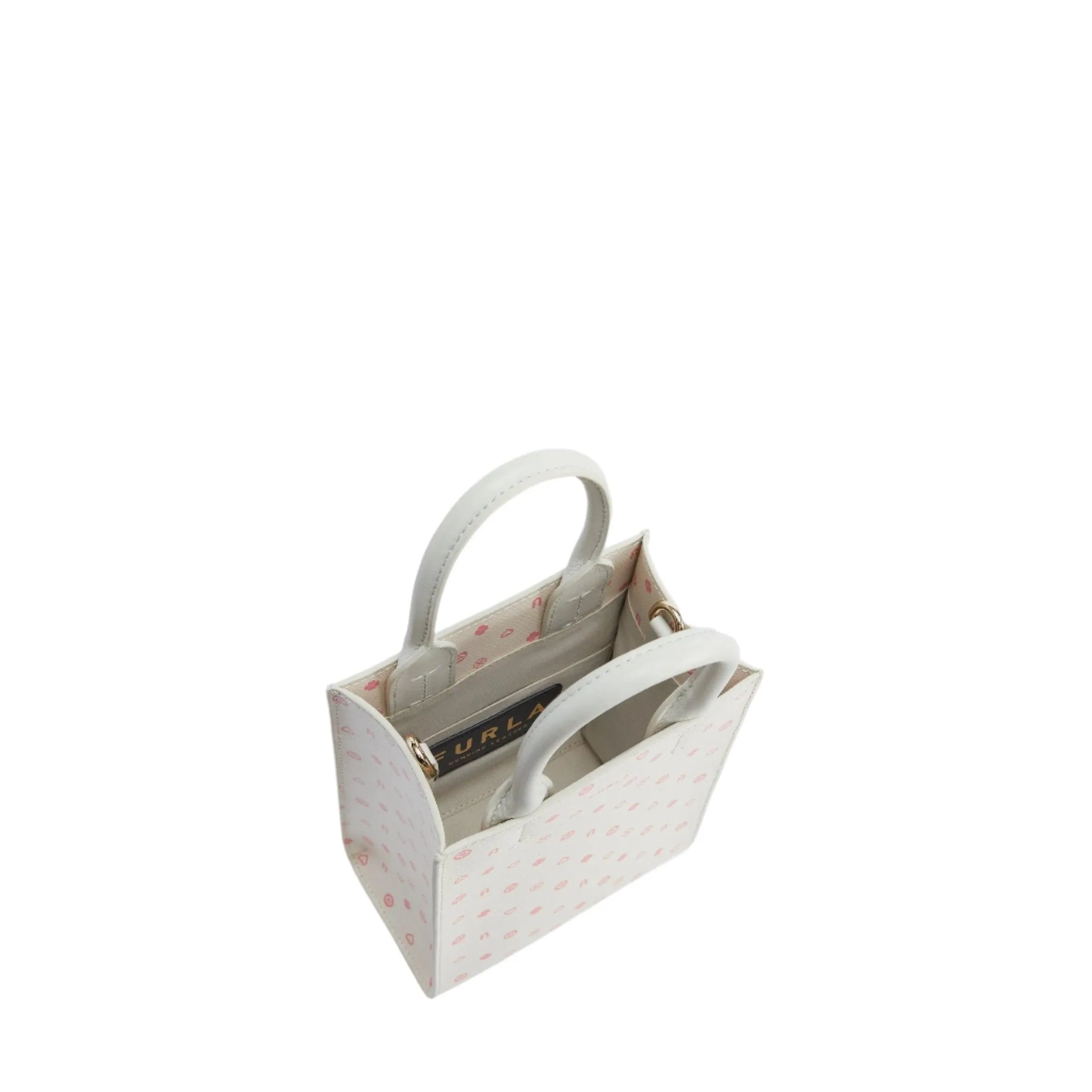 Furla Opportunity Mini Tote - White and Pink