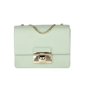 Furla Venere Mini Crossbody - Green/Light Gold