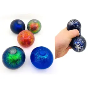 Galaxy Glitter Squeeze Ball