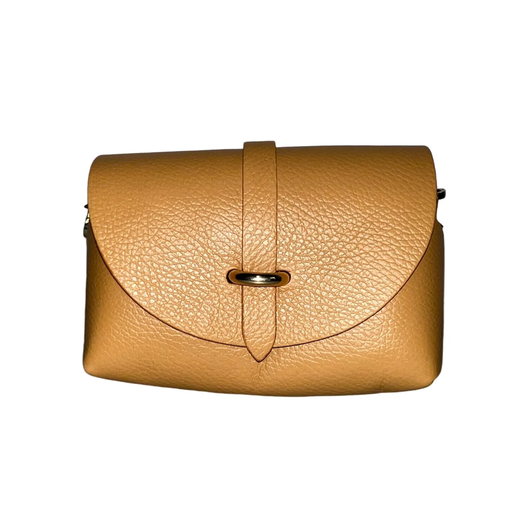 Genuine Italian Leather Small Crossbody Bag