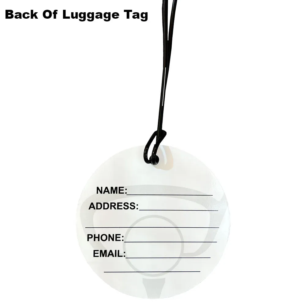 Golf Ball Luggage Tag