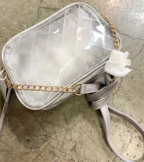 Grey Clear Stadium  Bag