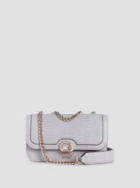 Grey Orlina Mini Crossbody Bag