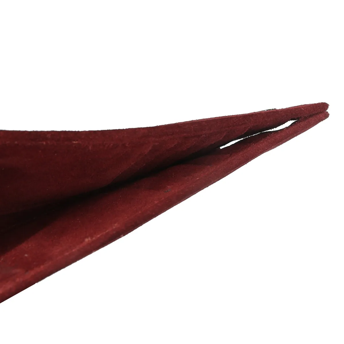 Hand Clutch/Wallet In Red Suede For Women By Brune & Bareskin