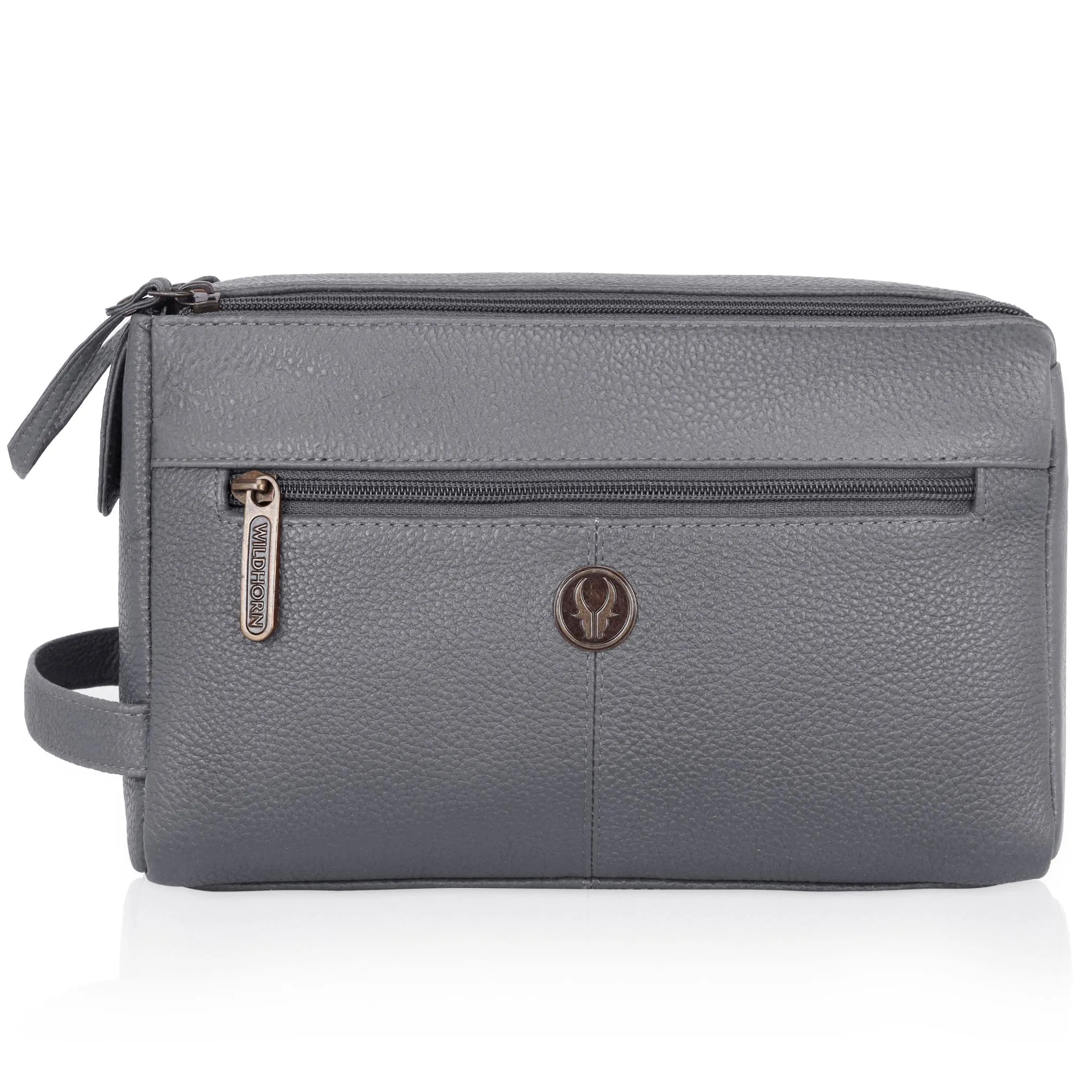 HAVELOCK Leather Toiletry Bag For Men & Women