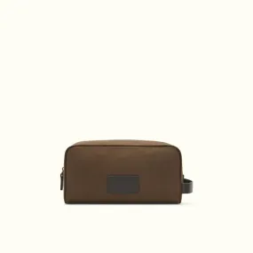 Hawkesbury Washbag - Dark Brown