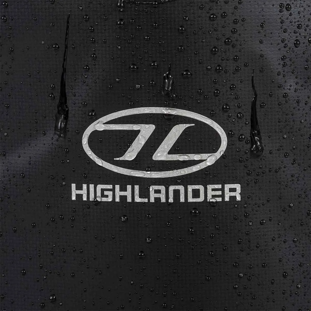 Highlander Troon 45L Waterproof Duffle Bag Black