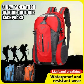 Hiking Backpack Waterproof Climbing Rucksack Lightweight Outdoor Trekking Daypack Travel Laptop Backpack for Men Women