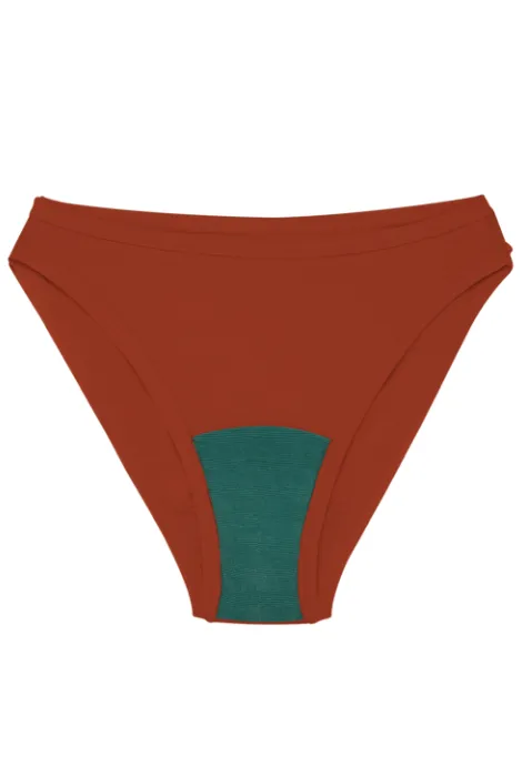 Huha High Rise Bikini Mineral Undies - Spice