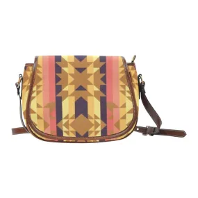 Infinite Sunset Saddle Bag/Large