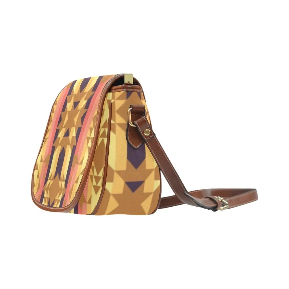 Infinite Sunset Saddle Bag/Large