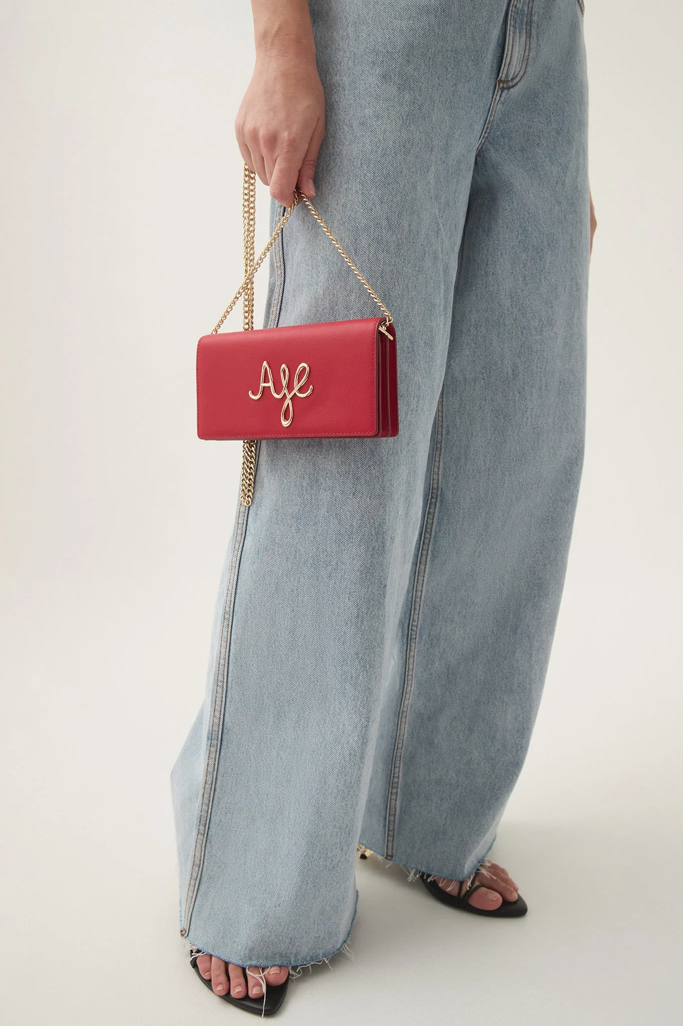 Joni Logo Chain Clutch