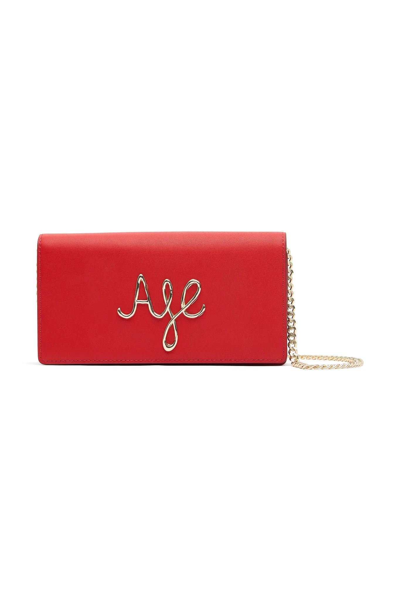 Joni Logo Chain Clutch