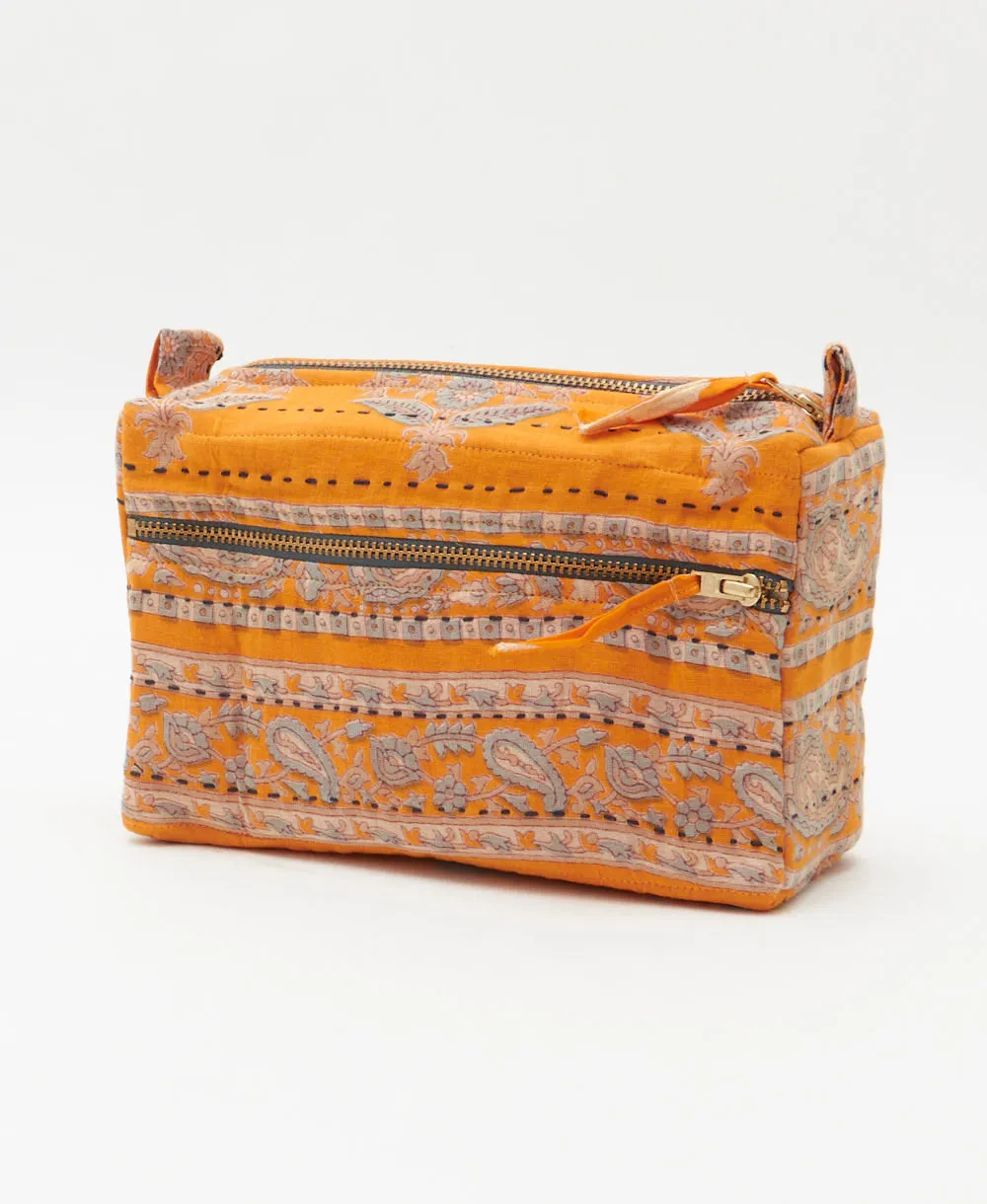 Kantha Medium Toiletry Bag - No. 240603