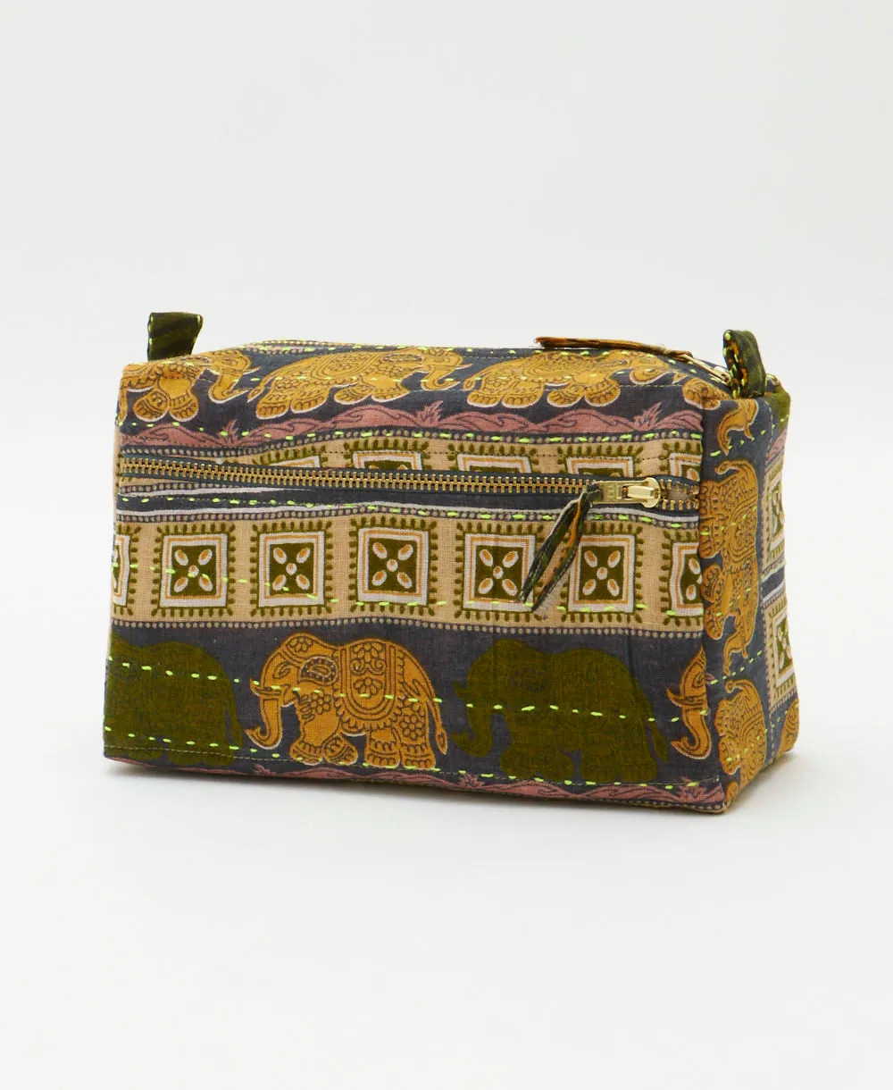 Kantha Medium Toiletry Bag - No. 240722