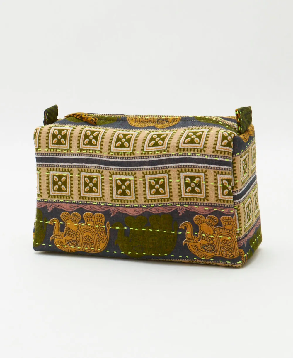 Kantha Medium Toiletry Bag - No. 240722