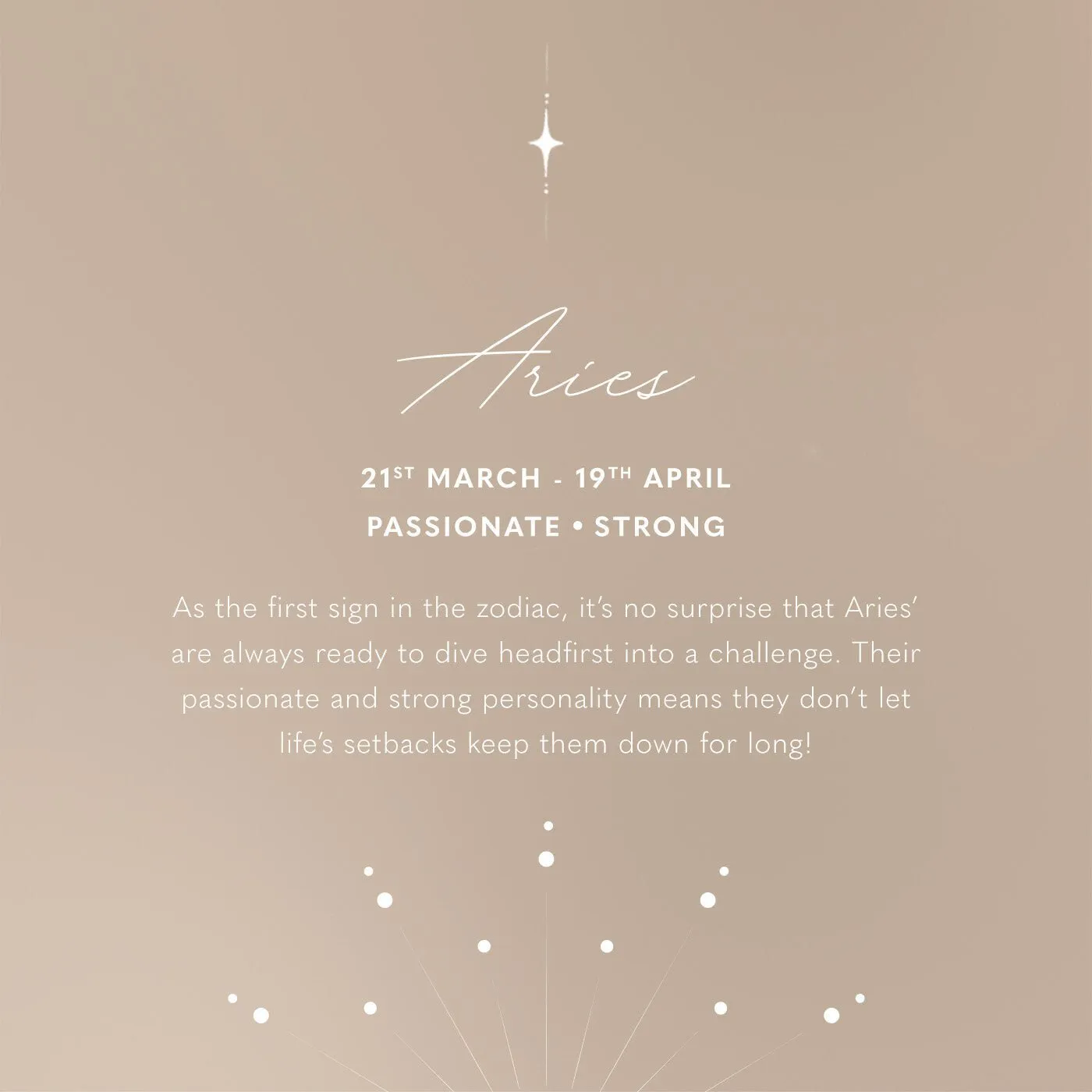 Katie Loxton Zodiac 'Aries' Jewellery Box KLB3534