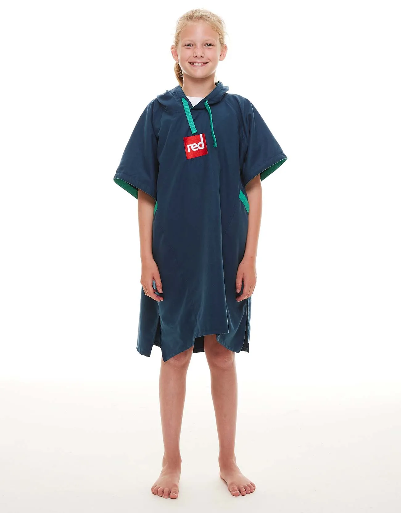 Kids Quick Dry Microfibre Changing Robe - Navy