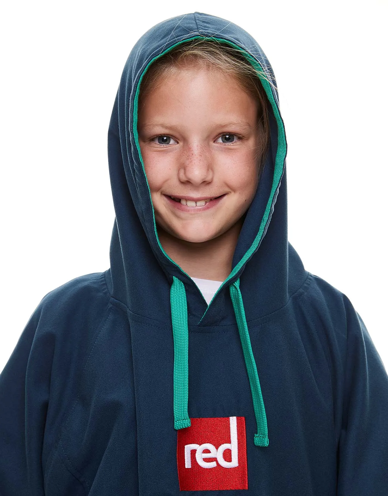 Kids Quick Dry Microfibre Changing Robe - Navy