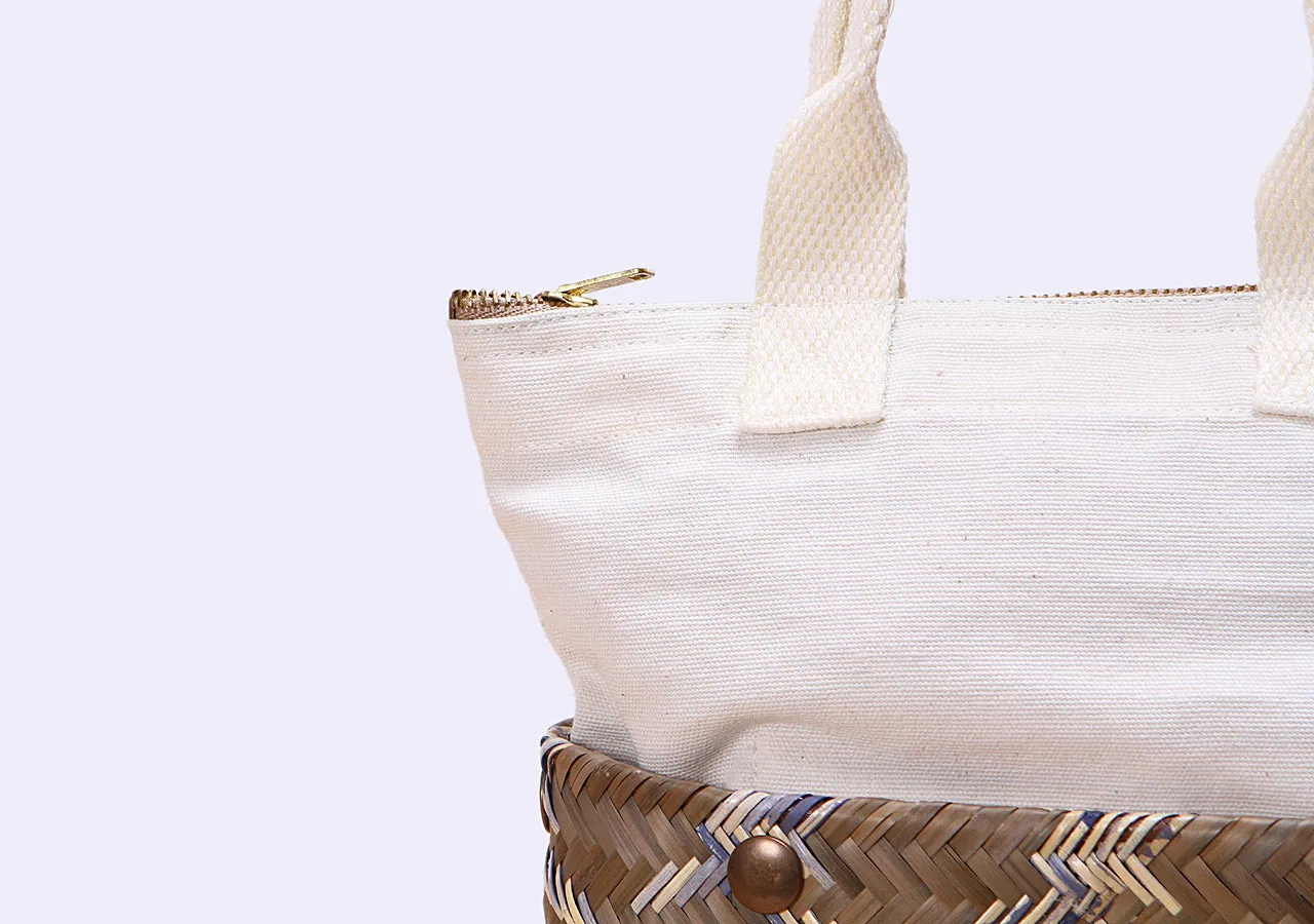 Komkrit - Mini Bamboo And Cloth Bag