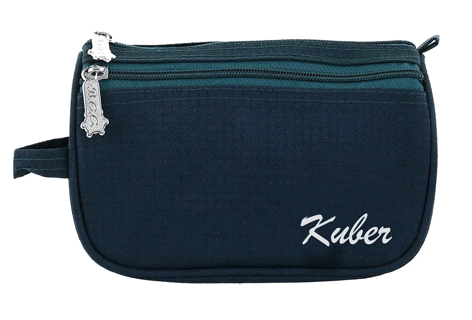 Kuber Industries Toiletry Travel Bags Shaving Kit/Pouch/Bag for Men and Women with 2 Main Compartment (Wine)-KUBMART11928