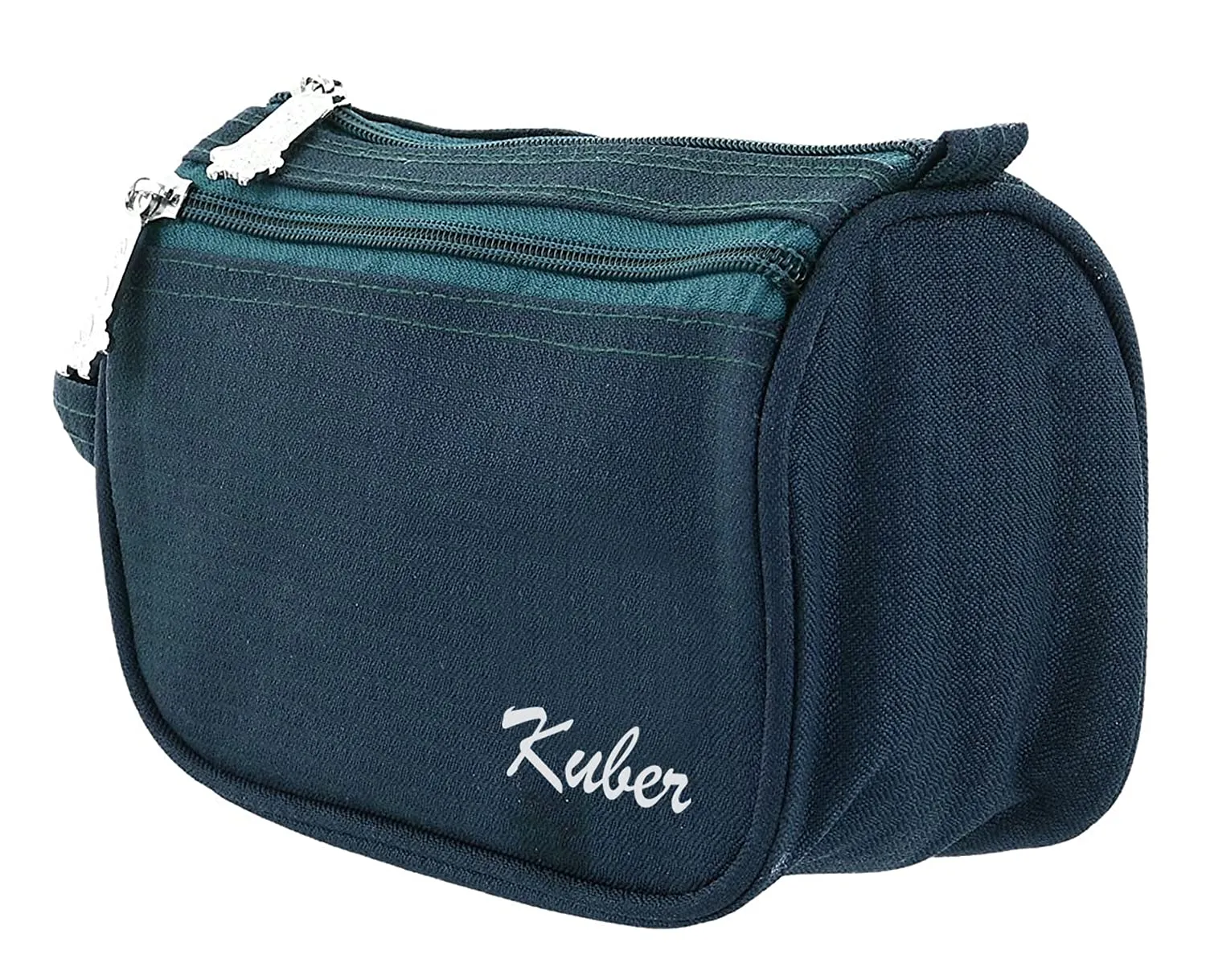 Kuber Industries Toiletry Travel Bags Shaving Kit/Pouch/Bag for Men and Women with 2 Main Compartment (Wine)-KUBMART11928