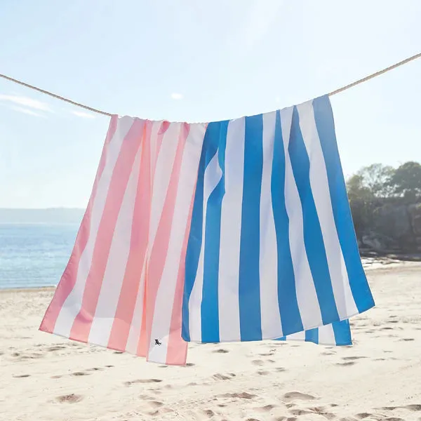 Large Quick Dry Towel - Bondi Blue