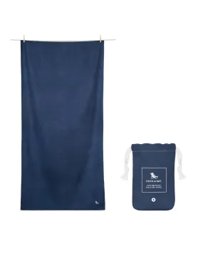 Large Quick Dry Towels - Deep Sea Navy