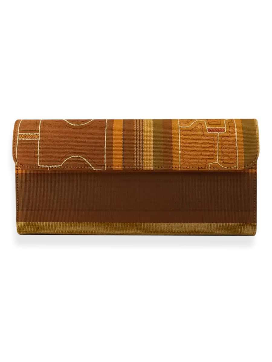 Large Rectangular Clutch 1 - Shipibo Textile Collection