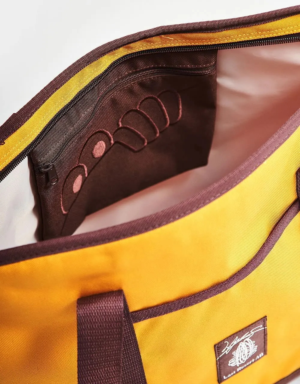 Last Resort x Julian Smith Cooler Bag - Yellow/Brown