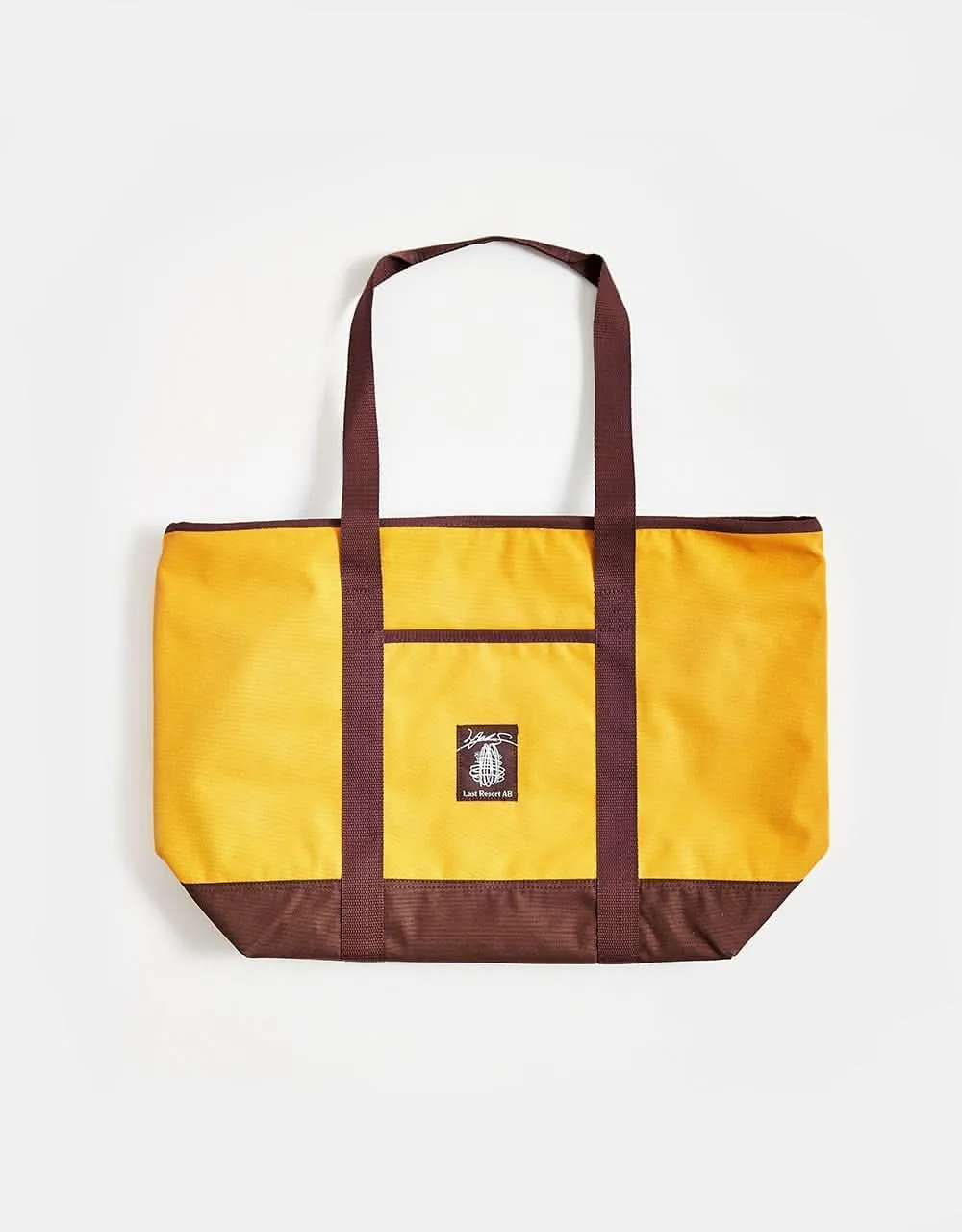 Last Resort x Julian Smith Cooler Bag - Yellow/Brown