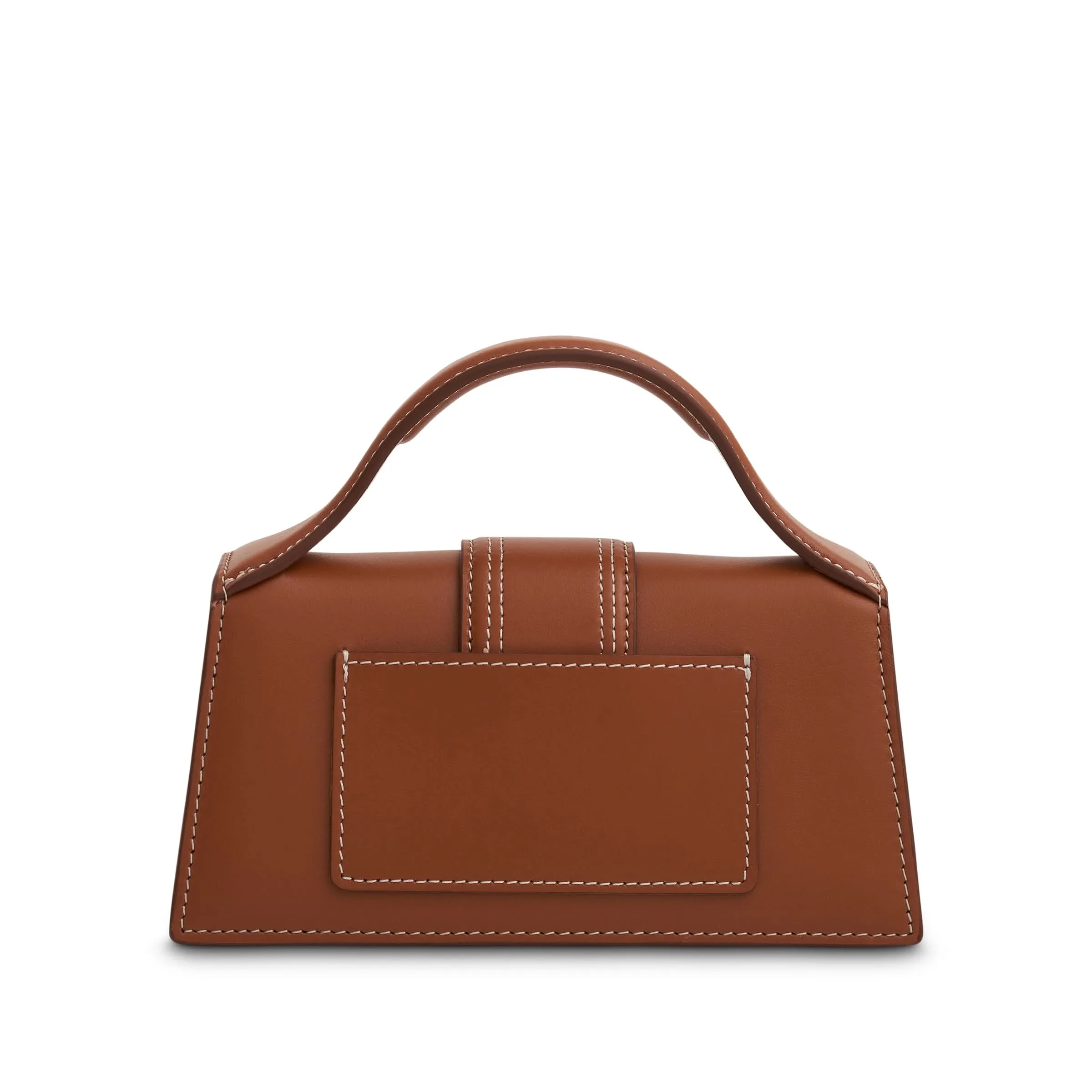 Le Bambino Mini Leather Bag in Light Brown