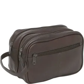 Le Donne Leather Classic Toiletry Bag