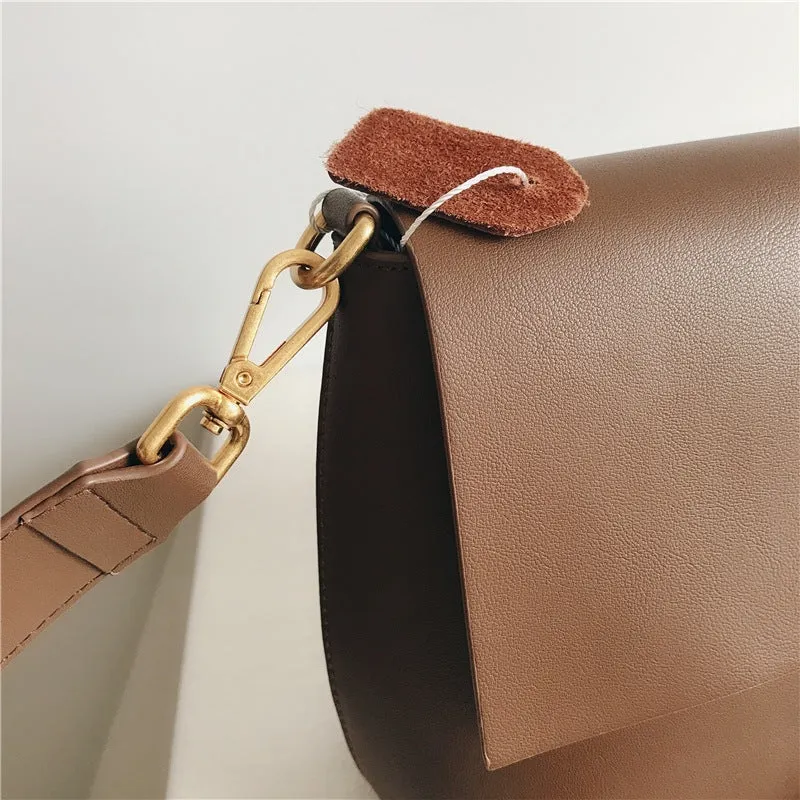 Leather Flap Small Case Shoulder Bag