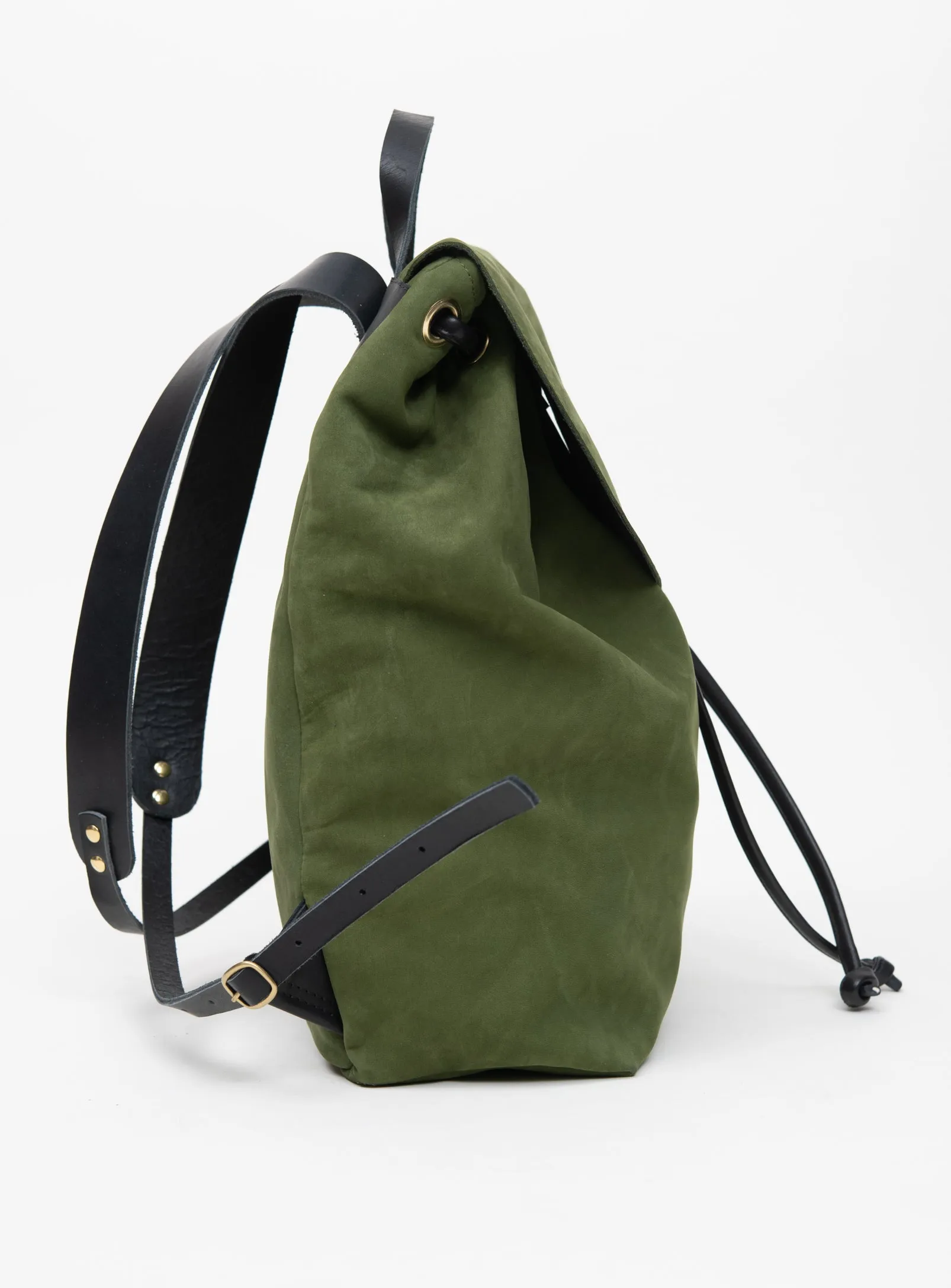 Leather rucksack MILAN model