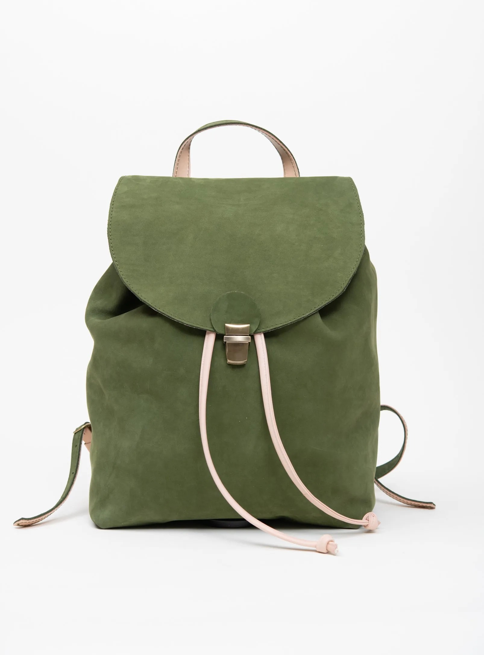 Leather rucksack MILAN model