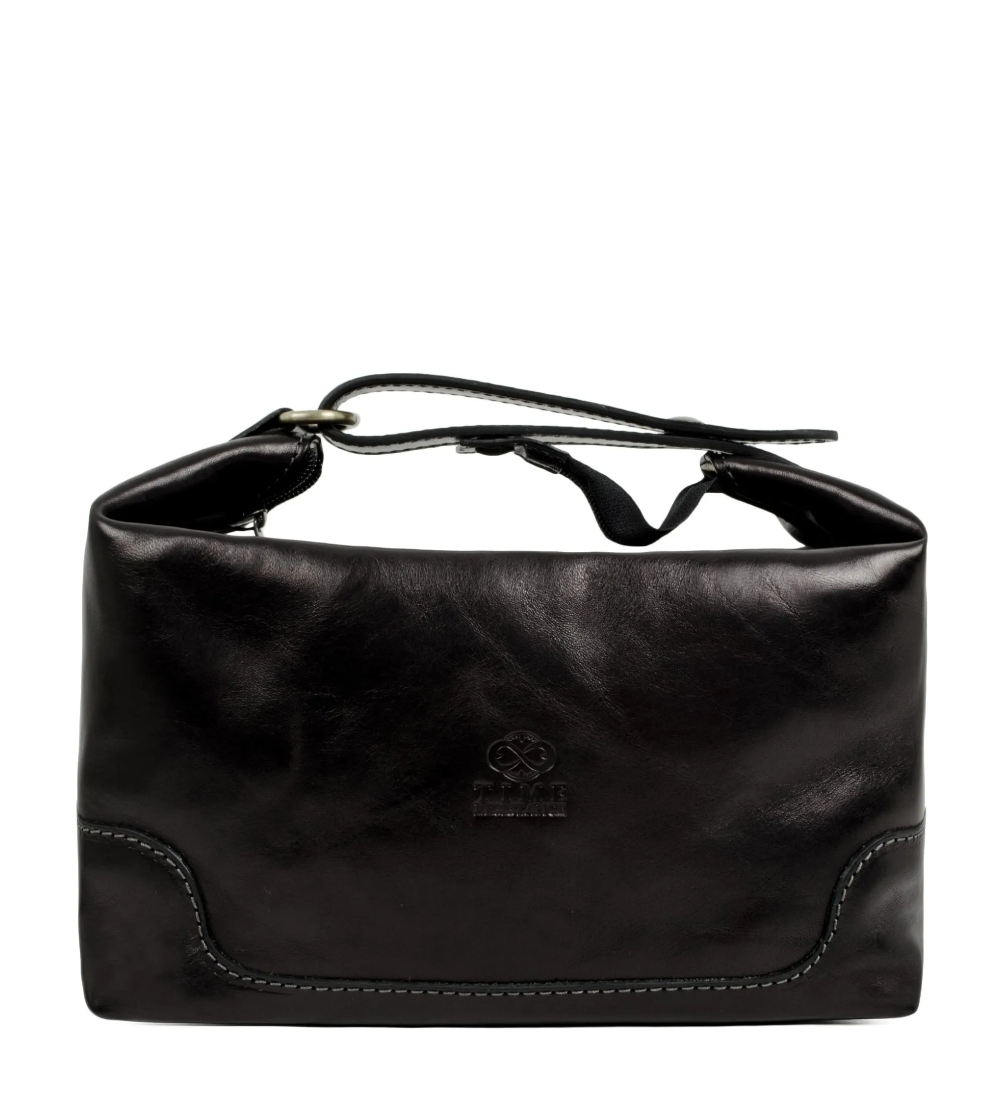 Leather Toiletry Bag - Autumn Leaves