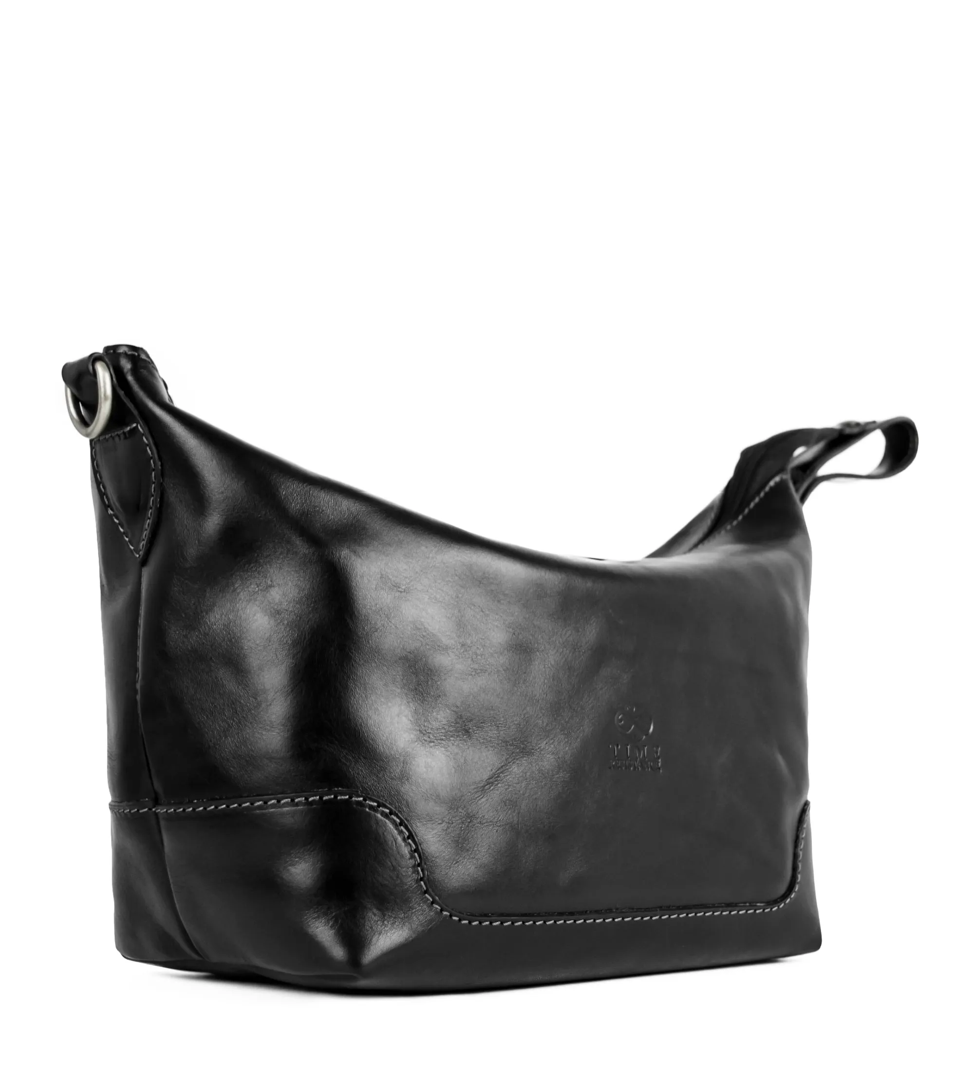 Leather Toiletry Bag - Autumn Leaves