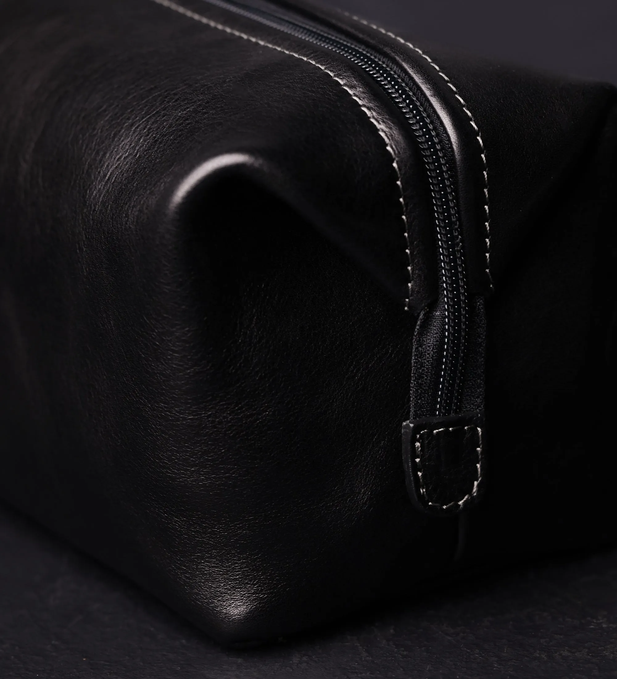 Leather Toiletry Bag for Women - Four Past Midnight