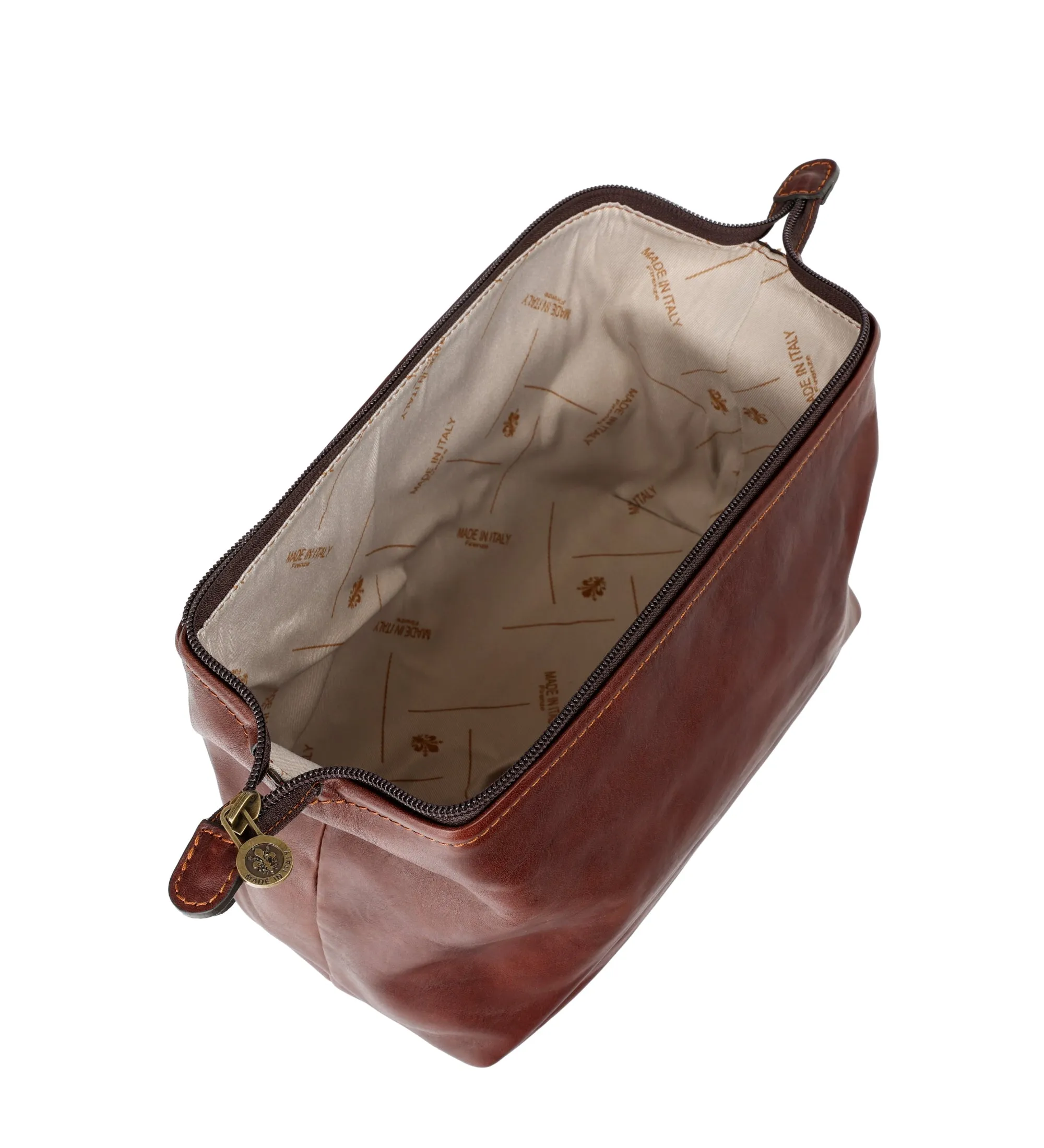 Leather Toiletry Bag for Women - Four Past Midnight