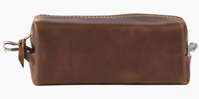 Leather Toiletry Bag - X-Large