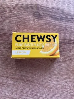 Lemon flavoured - Plant based chewing gum