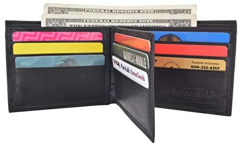 Libra Zodiac Sign Bifold Trifold Genuine Leather Men's Wallets