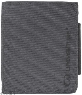 Lifeventure RFiD Charger Wallet with power bank, Recycled, Grey