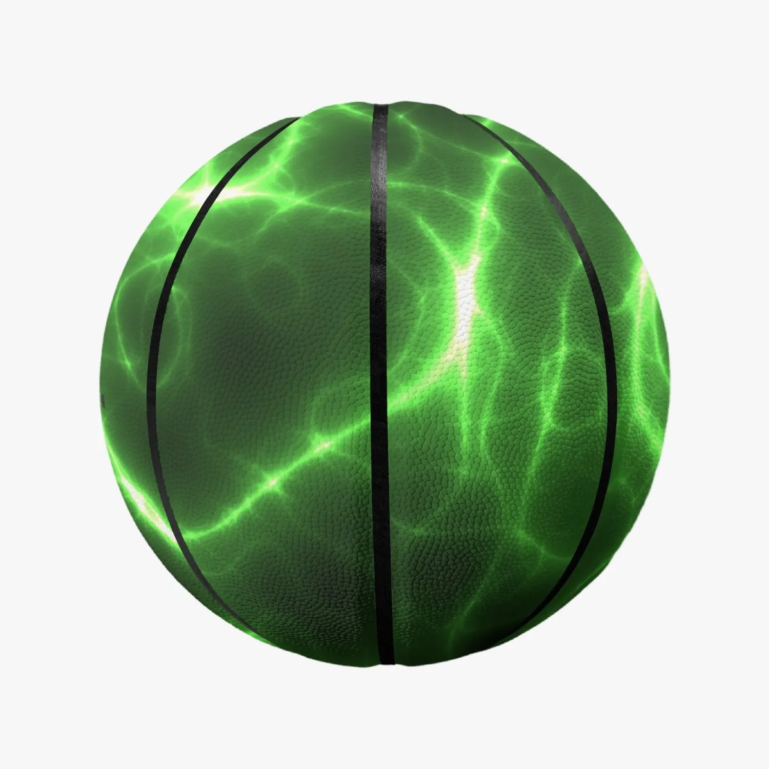 Lightning Green 8-Panel All Court Basketball