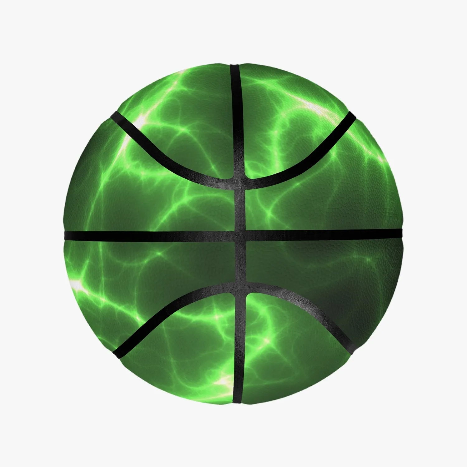 Lightning Green 8-Panel All Court Basketball