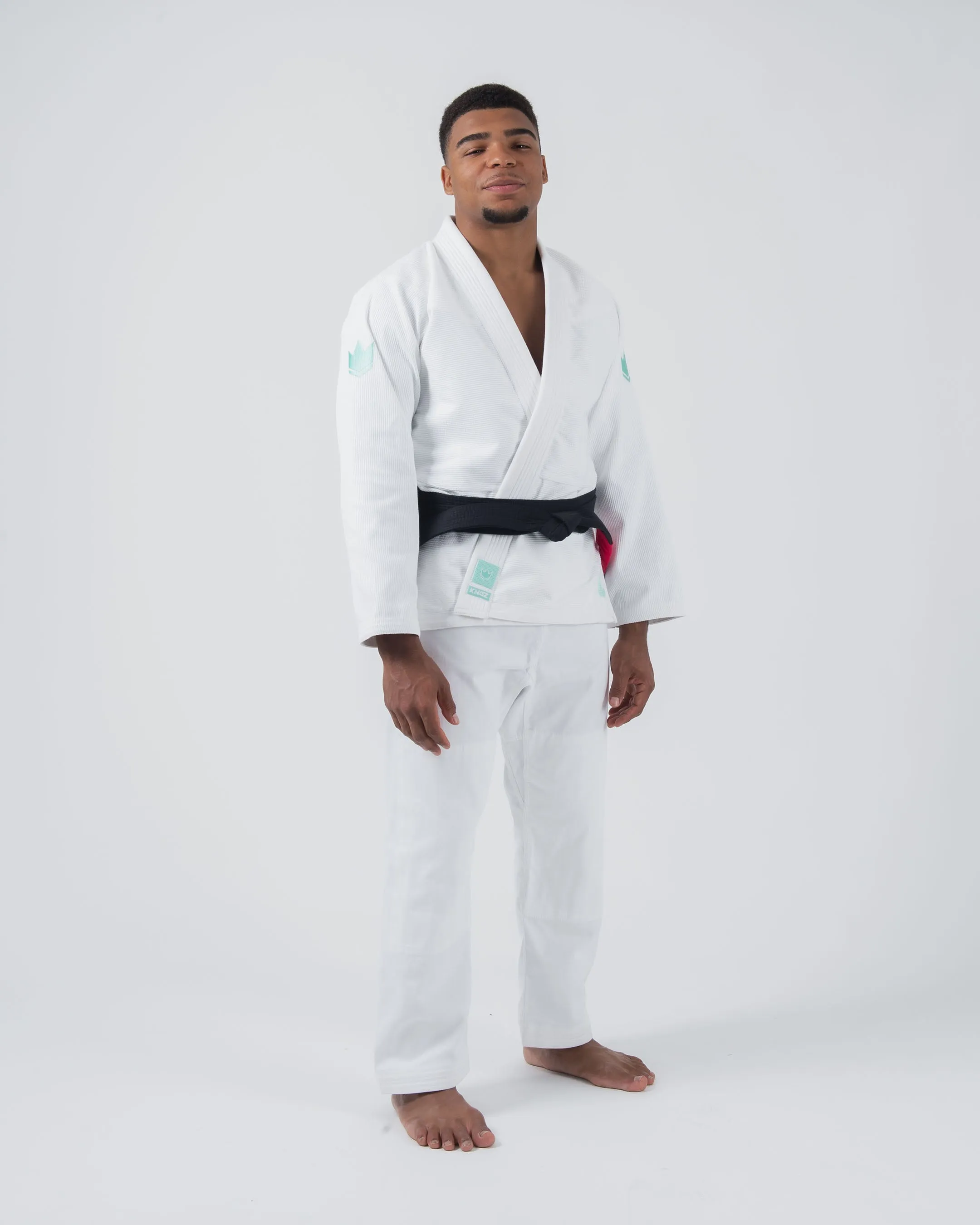 Limited Edition - The ONE Jiu Jitsu Gi - Sage Mint Edition - White