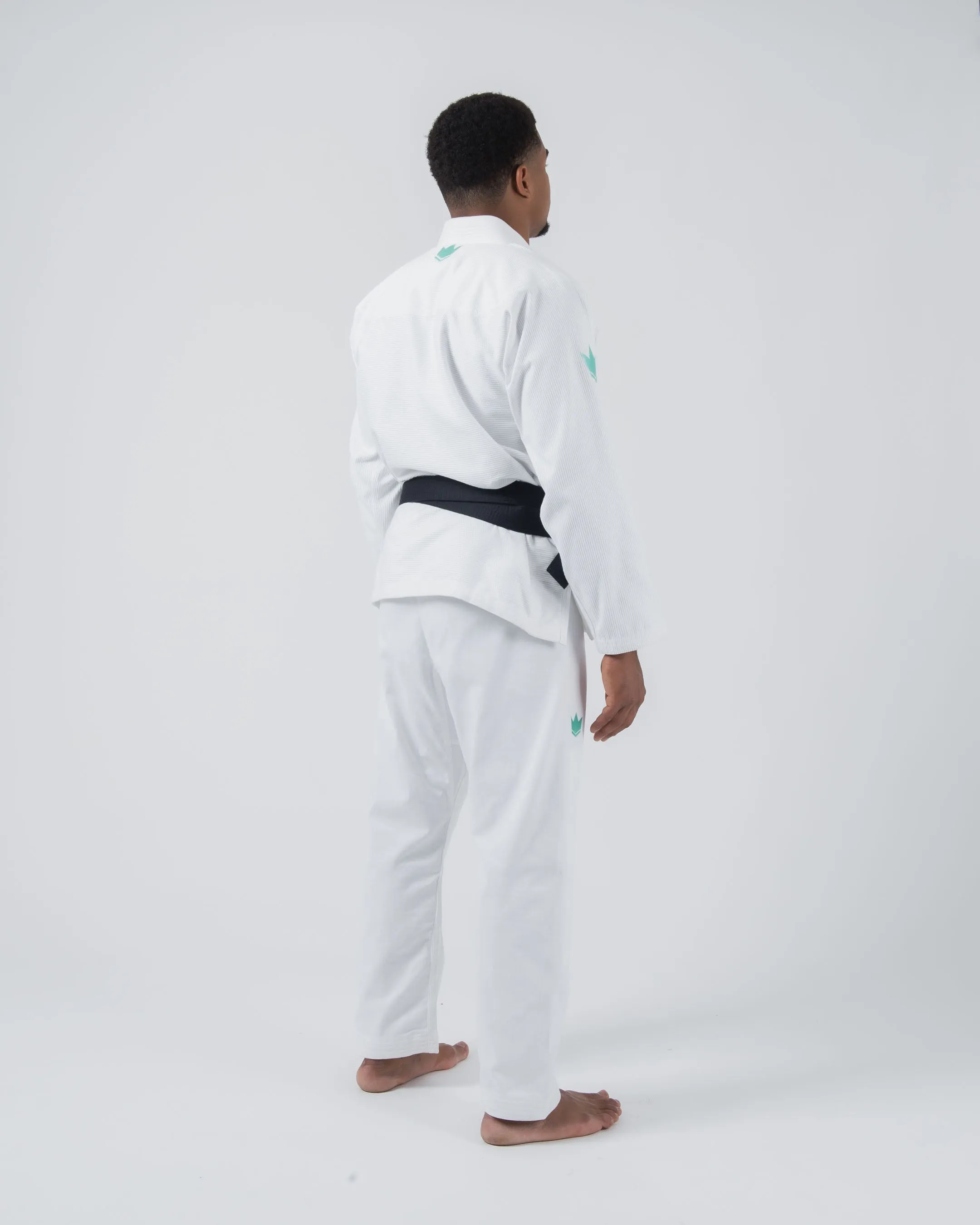 Limited Edition - The ONE Jiu Jitsu Gi - Sage Mint Edition - White