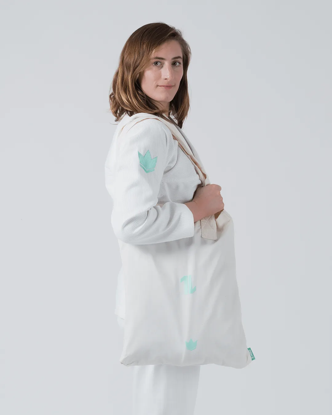 Limited Edition - The ONE Women's Jiu Jitsu Gi - Sage Mint - White